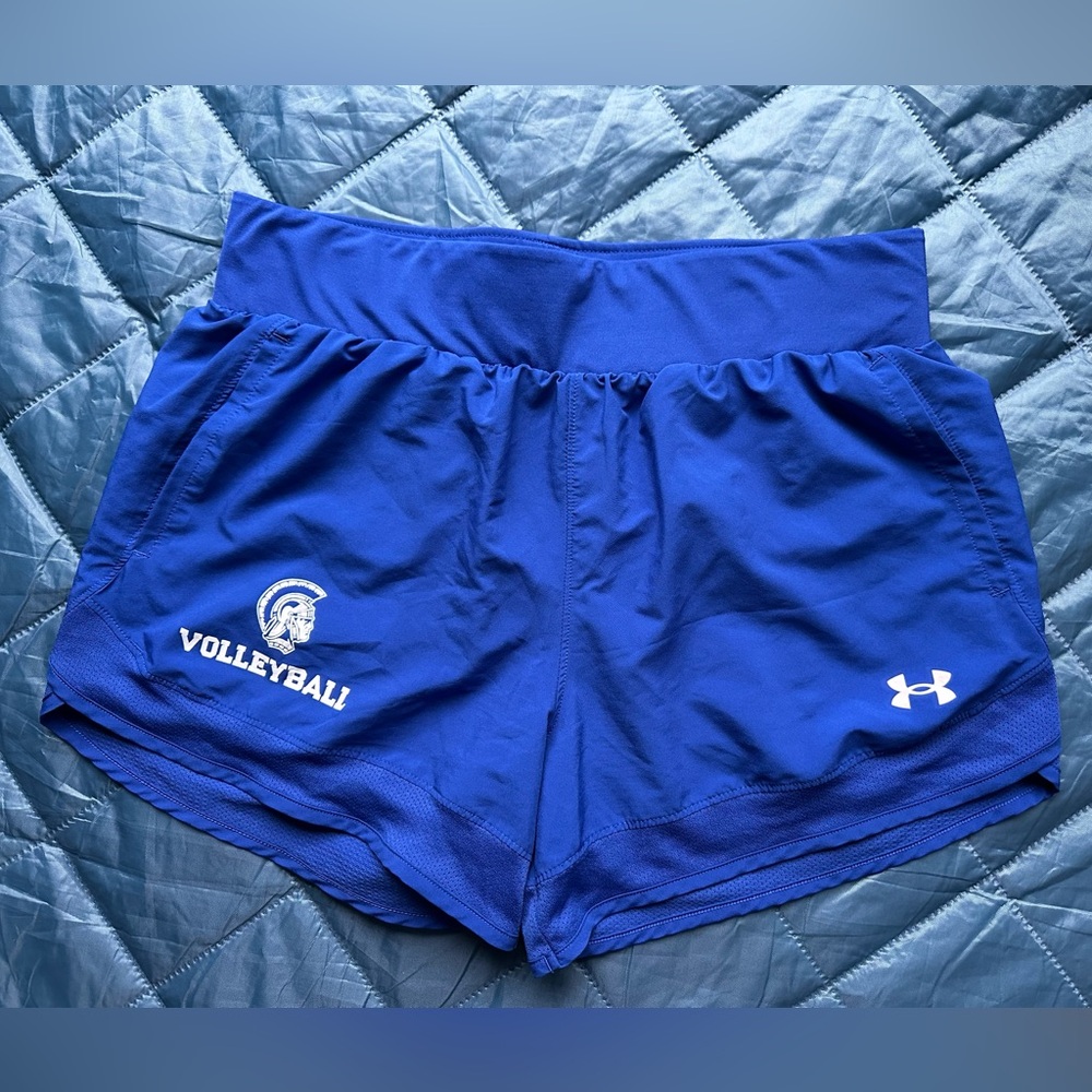 Under Armour Women's Volleyball Shorts in Blue